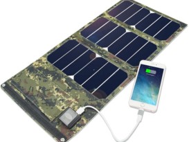 太陽(yáng)能折疊包戶(hù)外旅行家用折疊便攜移動(dòng)電源太陽(yáng)能手機(jī)充電器EVA太陽(yáng)膜280g