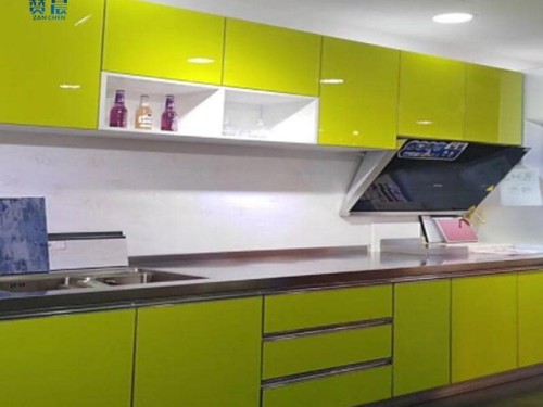 贊晨免噴吸塑膠膜開放式廚柜灶臺柜TPU熱熔膠膜