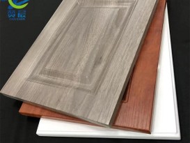 實木包覆門板材料櫥柜拼框門防潮防水免噴膠吸塑膜