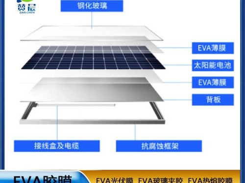 eva太陽能光伏封裝膜電池隔膜光伏eva膠膜厚0.3mm廠家直銷贊晨品牌